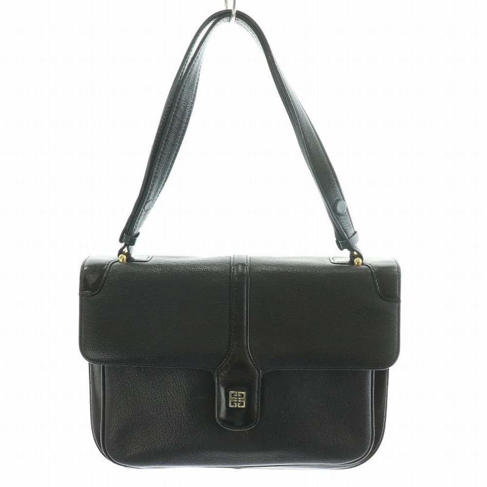 Givenchy SACS Vintage Handbag One Shoulder Bag Leather Logo